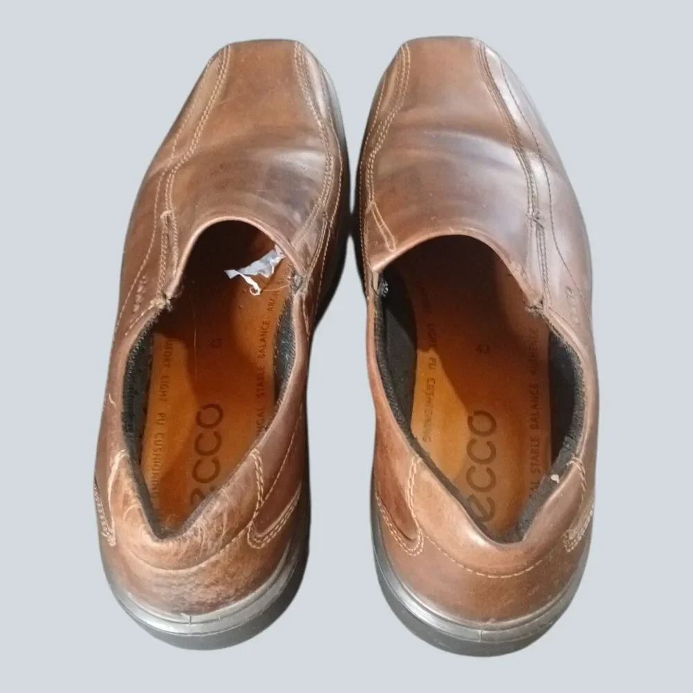 Ecco Men's Helsinki Comfort Loafers Brown Size 43 EU (9 US)